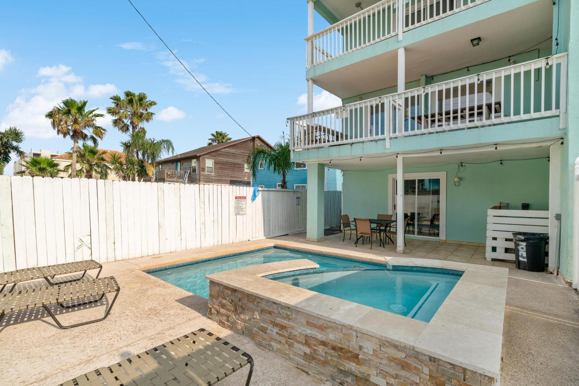 Island Escape & Huisache Townhome South Padre Island Rum bild