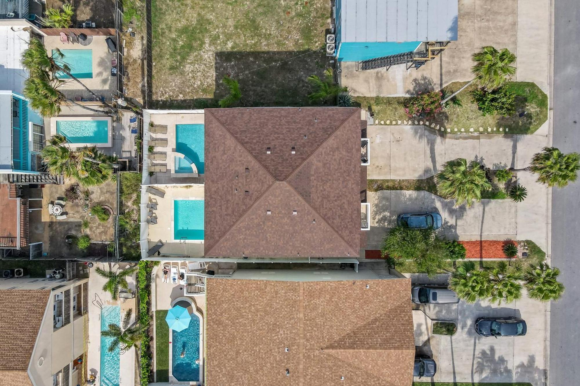 Island Escape & Huisache Townhome South Padre Island Rum bild
